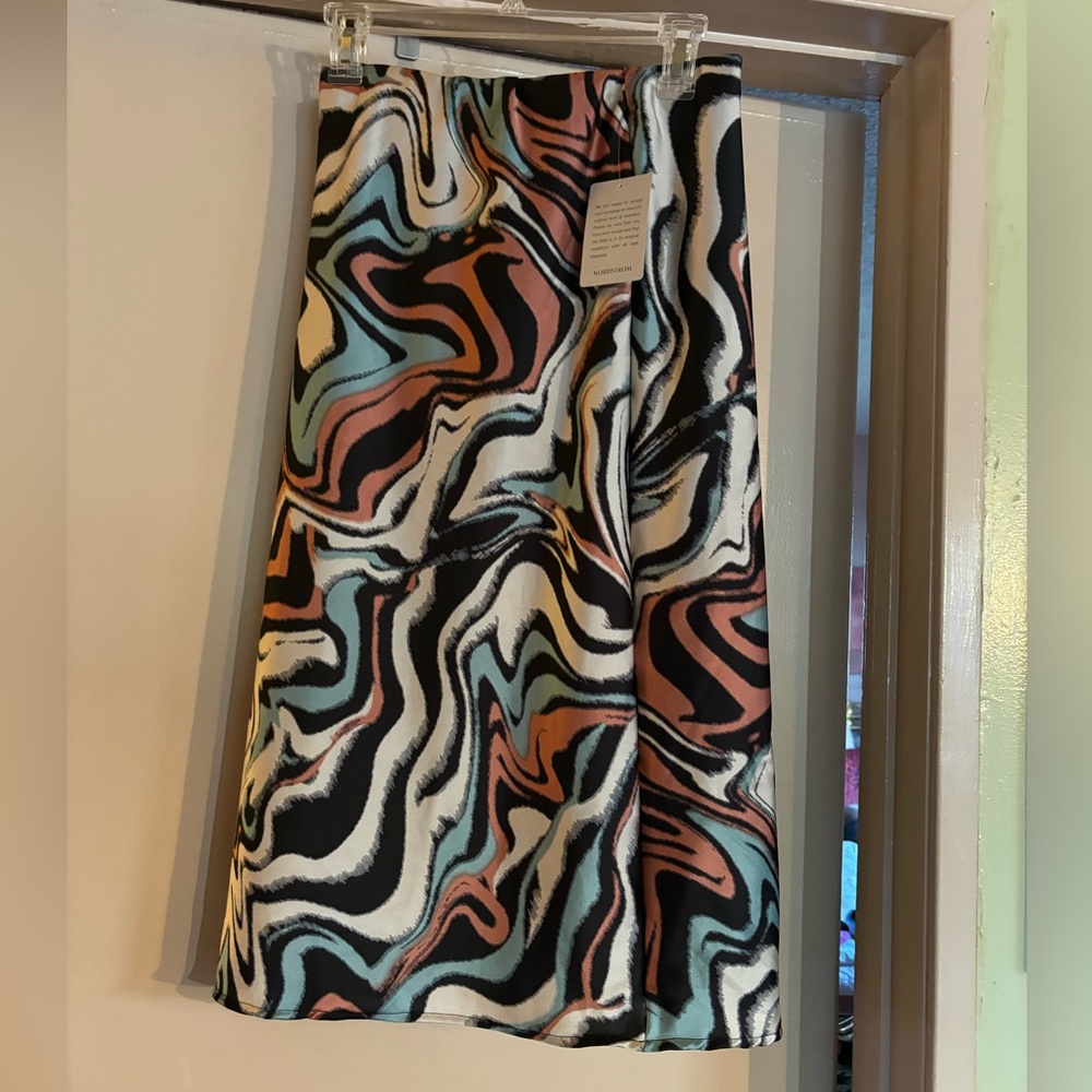 Nordtrom rack rust mint skirt